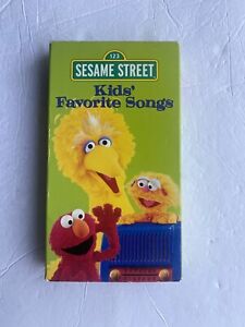 Sesame Street - Kids Favorite Songs (VHS, 1999) Sesame Workshop Good