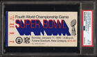 New Listing1970 Super Bowl IV 4 Ticket Stub KC Chiefs v Vikings Len Dawson MVP PSA 4