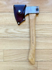 COUNCIL TOOL VELVICUT HUDSON BAY HATCHET w/LEATHER MASK CAMP AXE MADE IN USA