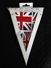 M&S UNION JACK FLAG BUNTING - 20 FLAGS - 3 METRES - COTTON CANVAS - NEW & BOXED