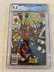 Amazing Spider-Man #317 - CGC 9.2 - White Pages - Newstand Ed. - Marvel 1989