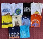 10 Vintage T Shirt Denim Lot Bundle Wholesale Mix Various Sizes and Tags 80s-Y2K