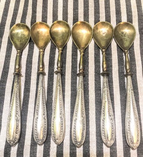 French Sterling Silver Antique Spoons