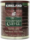 Kirkland Signature 100% Colombian Coffee - 48 oz can Expedite Fast Delivery!