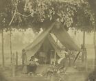 Major General Israel Richardson seated at his tent New 8x10 US Civil War Photo