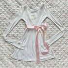 Abercrombie And Fitch Babydoll Top Ballerina Coquette Size XS