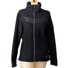 Spyder Core Sweater Jacket Full Zip Gorpcore Winter Ski Coat Black Large