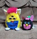 Vintage 1999 Furby Baby Babies Primary Yellow Blue Red Model 70-940 Tiger