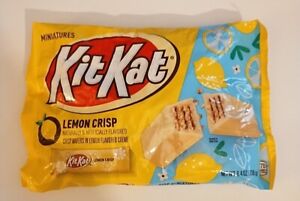 Kit Kat Limited Edition Lemon Miniatures 8.4  Oz New - Feb  2025 Expiration
