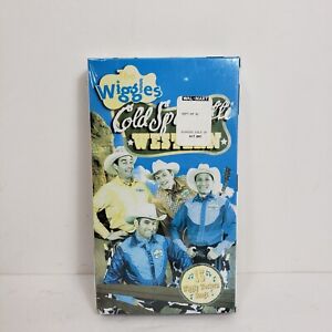 The Wiggles Cold Spaghetti Western (VHS, 2004) 13 Wiggly Western Songs Sealed