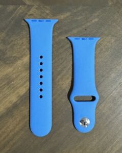 Genuine & Original Apple Watch Strap 44mm  Size S/M  Azure Blue