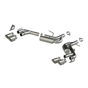 MBRP For 16-19 Chevrolet Camaro V6 2.5in AL NPP Dual Axle Back Exhaust W/ 4in (For: 2016 Camaro)