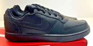 NIKE Ebernon Low Men's Casual Athletic Shoes AQ1775-003 Black / Black