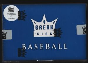 IN STOCK 2022 Break King Premium Edition BASEBALL Factory Sealed Hobby Box