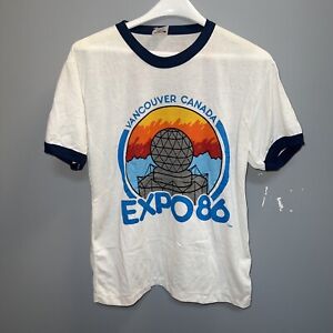 Vintage XL Expo 86 Vancouver Canada Graphic T-Shirt