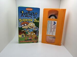 Rugrats - Diapered Duo (VHS, 1998) Normal Wear On Box, Good Condition