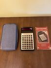Vintage 1976 Texas Instruments TI-30 Calculator with Case & Manual *TESTED*