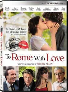 TO ROME WITH LOVE (DVD, 2012, Widescreen) New / Factory Sealed / Free Shipping
