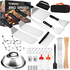 139Pcs Griddle Accessories Kit, Flat Top Grilling Accessories, Portable BBQ Gril