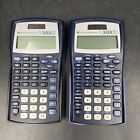 Lot of 2 Texas Instruments TI-30X IIS SOLAR Scientific Calculator School Math
