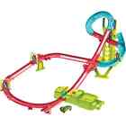 Hot Wheels Track with Booster Matchbox Cars Die Cast Vehicle Play Set Racing Kit
