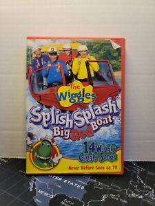 The Wiggles Splish Splash Big Red Boat DVD. Used.