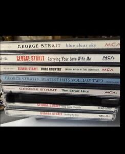 GEORGE STRAIT 7 CD Country Music Lot