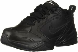 Men's Nike Air Monarch IV WIDE 4E Black/Black 416355 001