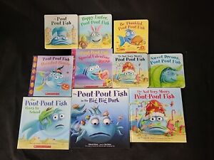 Pout Pout Fish Preschool Kindergarten 1st Grade 10 Picture Book Lot Hc Sc Board