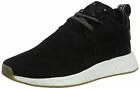 Size 12 Adidas NMD C2 Suede Black Men's Sneakers BY3011