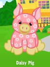 Webkinz Classic Daisy Pig - hm625 - Virtual Adoption Code Only