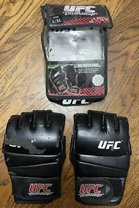 UFC size L/XL leather Practice Gloves - READ