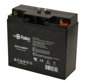 Raion Power 12V 18Ah Replacement Battery For Crown Battery 12CE18-NB