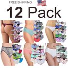 LOT of 12 Mixed Womens Sexy Panties Thongs Boy Shorts Underwear ALL SIZES