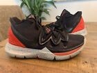 Nike Kyrie 5 Bred University Men's Black Red Size 11.5 Shoes Sneakers A02918-600