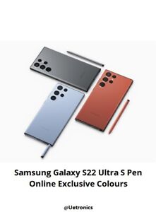 OEM Samsung Galaxy S22 Ultra S Pen Stylus with Bluetooth & Air Command - Colors
