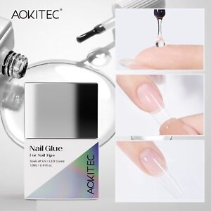 15ML Nail Tips Glue Gel False Nails Art Multifunction Gel Polish DIY Manicure