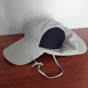 Vintage COLUMBIA PFC Boonie Fishing Safari UPF 30+ Cap Neck Strap Sun Flap Hat
