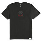 Diamond Supply Co. Men's Small Brilliant Logo Vintage Black Short Sleeve T Sh...
