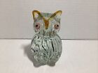Murano Style Hand Blown Glass Cat, 5 In Tall