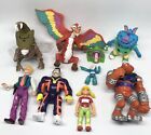 Mixed Lot of 9 Vintage 1990s Action Figures Toys Niddler Werebunny Megaman Penny