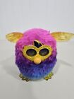 Furby Boom Crystal Series 2012 Hasbro Blue Purple Pink Tested Not Working