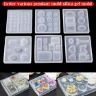Crystal Jewelry Making Tool Epoxy Resin Mould DIY Silicone Molds Keychain Mold