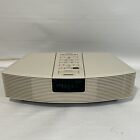 Bose White AM/FM Wave Radio AWR113 With Power Cable And NO REMOTE