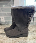 Rampage Womens Winter Boots Hardly Worn Size 9 Faux Fur Lined