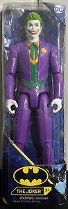 DC COMICS BATMAN THE JOKER 12” ACTION FIGURE NIB Purple Suit Green Hair Plastic