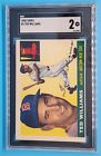 Ted Williams 1955 Topps #2 SGC 2 Red Sox HOF