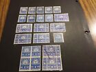 New Listing22 Tennessee State Revenue Tobacco Tax #T1-T10-T12-14 few others used