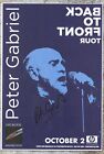Peter Gabriel autographed gig poster Genesis
