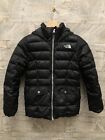 The North Face 550 Down Jacket Girls Size M Black Gotham Puffer Coat Zip